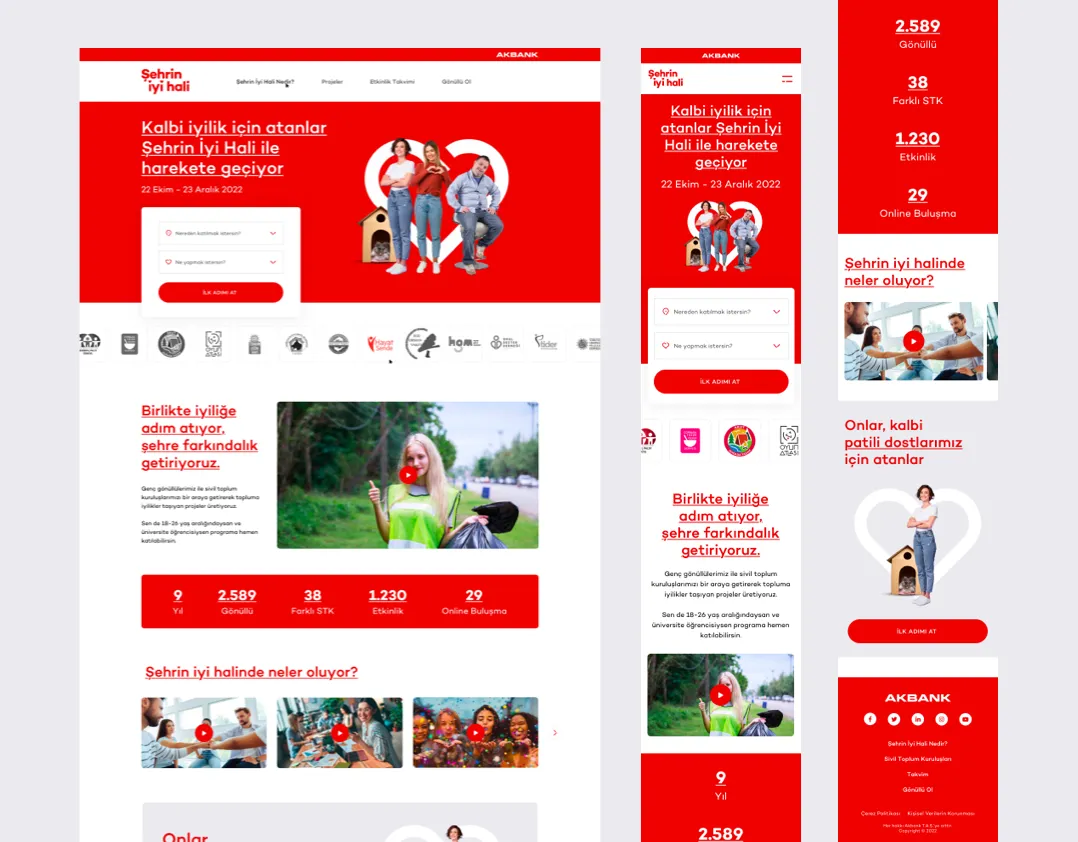 Şehrin İyi Hali website on desktop and mobile